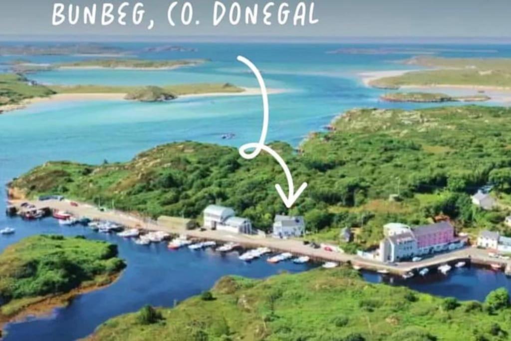 The Old Boathouse At Bunbeg Harbour Appartement Buitenkant foto