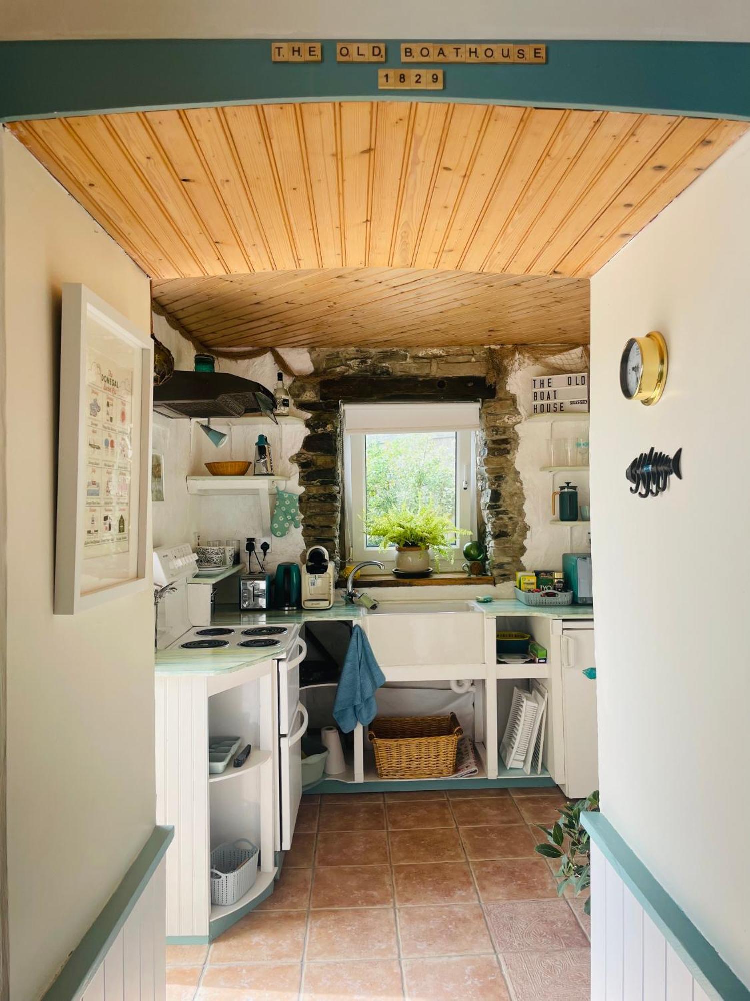 The Old Boathouse At Bunbeg Harbour Appartement Buitenkant foto